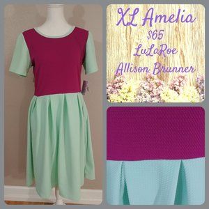 3/$50 - Lularoe Amelia Dress - XL - NWT